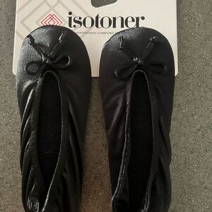 Isotoner Black Slippers